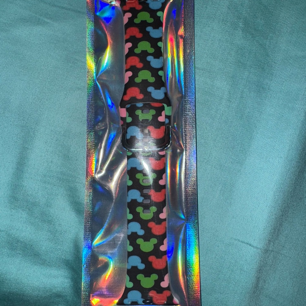 Mickey Print Watch Band